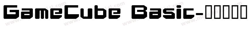 GameCube Basic字体转换